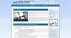Desktop Screenshot of bikefridayturkey.com